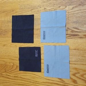 Free with purchase, your choice of Glass/jewelry cleaning microfiber cloth